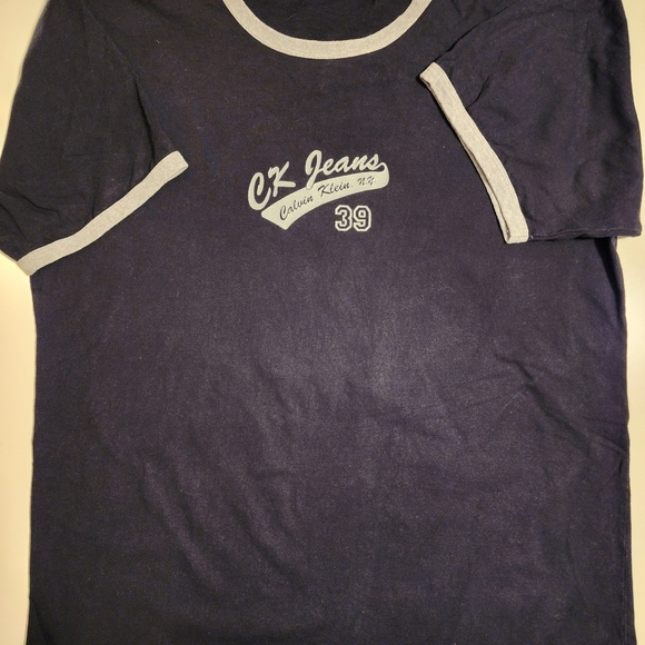 Vintage Calvin Klein Jeans Black T-Shirt - Picture 2 of 4